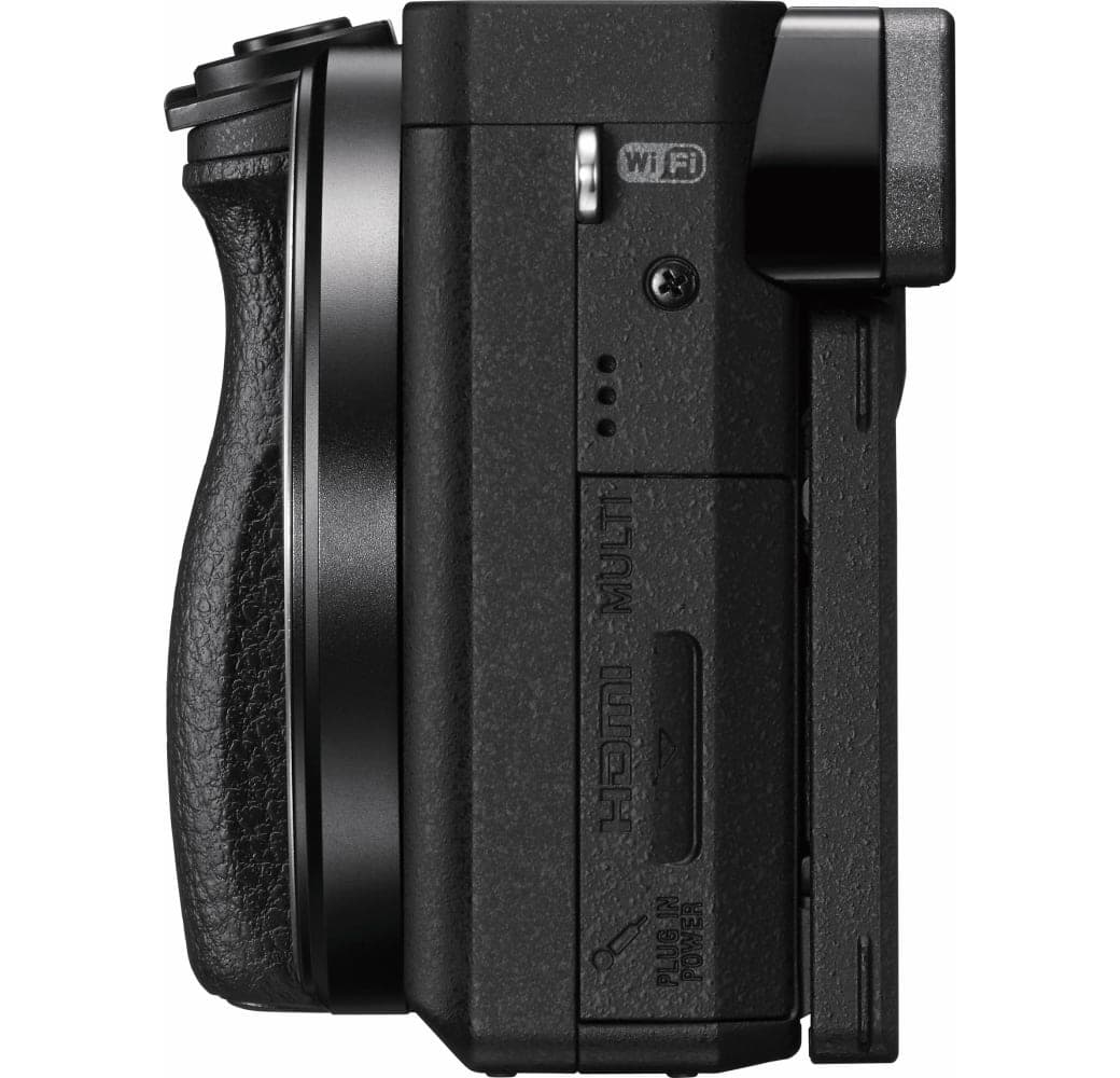 schwarz Sony Alpha 6400 Systemkamera, mit Objektiv E PZ 16-50 mm f/3.5-5.6 OSS.5