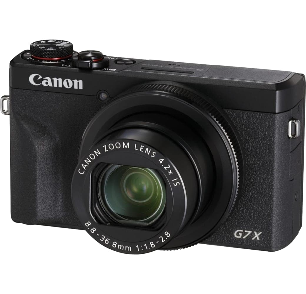 Black Canon PowerShot G7X Mark III, Compact Camera.1
