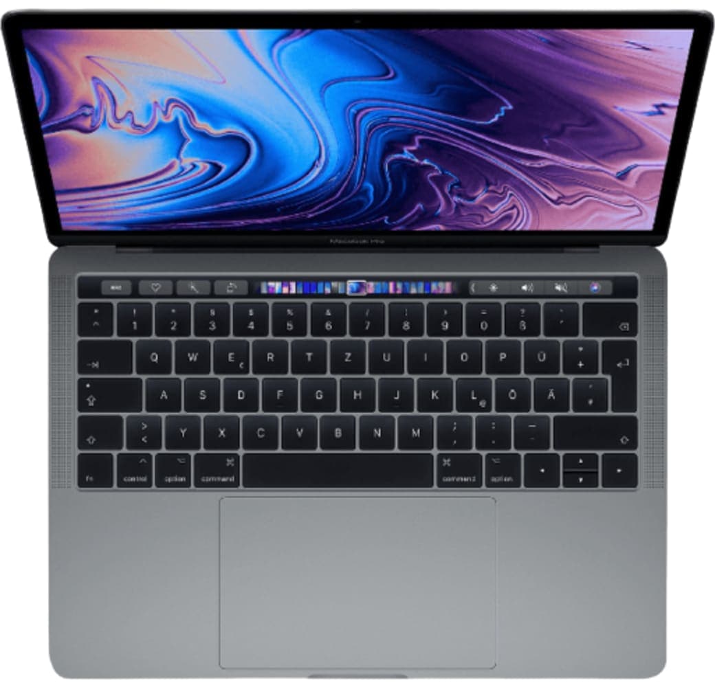 Space Grau Apple 13" MacBook Pro Touch Bar (Mid 2019) Notebook - Intel® Core™ i5-8257U - 8GB - 128GB SSD - Intel® Iris™ Plus Graphics 645.2