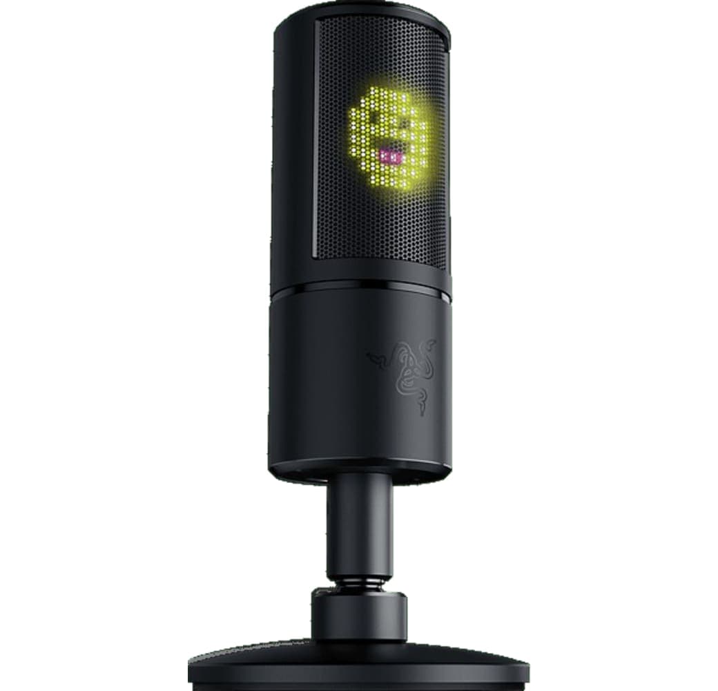 Schwarz Razer Seiren Emote Gaming Mikrofon.2
