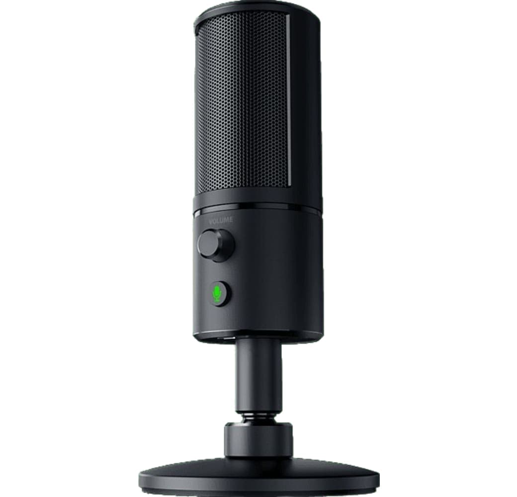 Schwarz Razer Seiren Emote Gaming Mikrofon.3