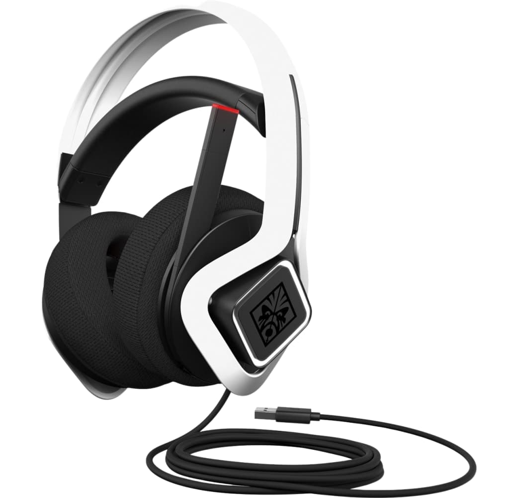 White HP Omen Mindframe 2 Over-ear Gaming Headphones.1
