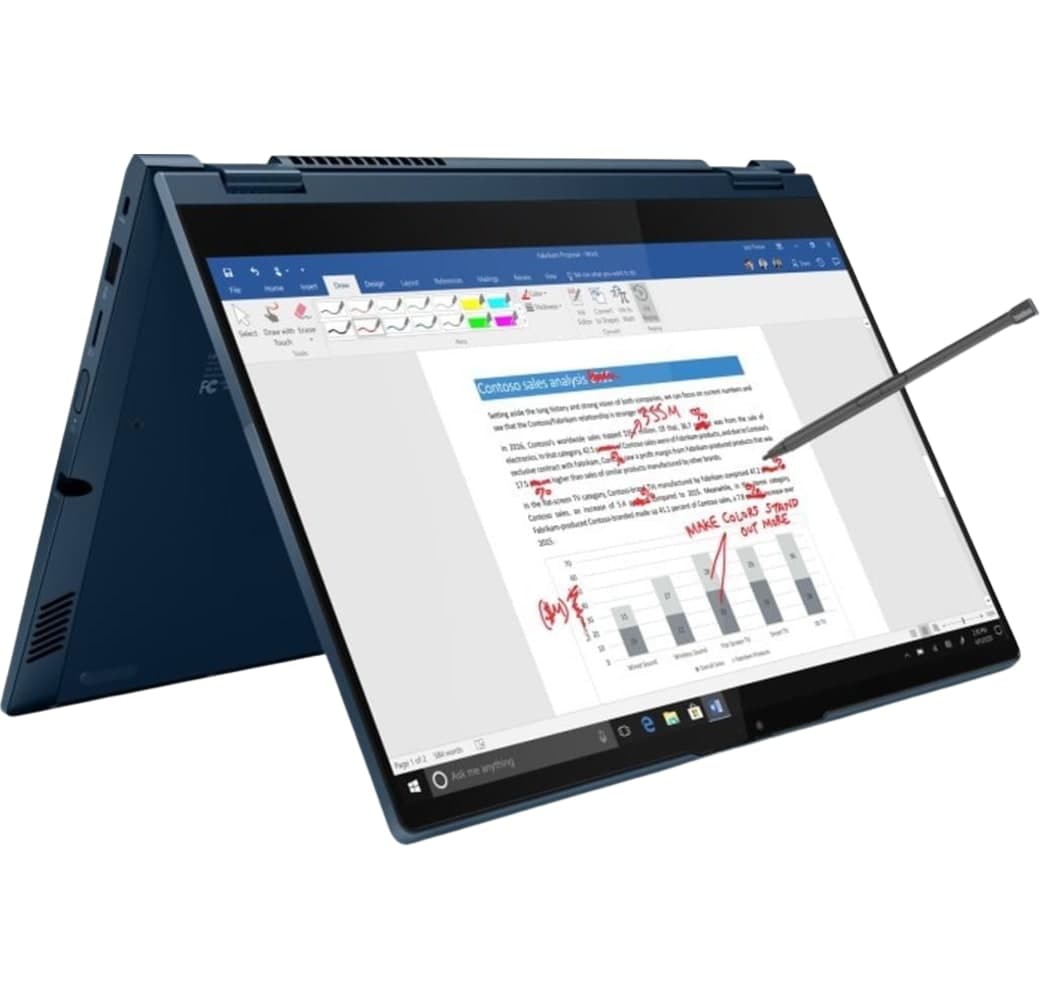 Abyss Blue Lenovo ThinkBook 14s Yoga Convertible - Intel® Core™ i5-1135G7 - 8GB - 256GB SSD - Intel® Iris® Xe Graphics.1