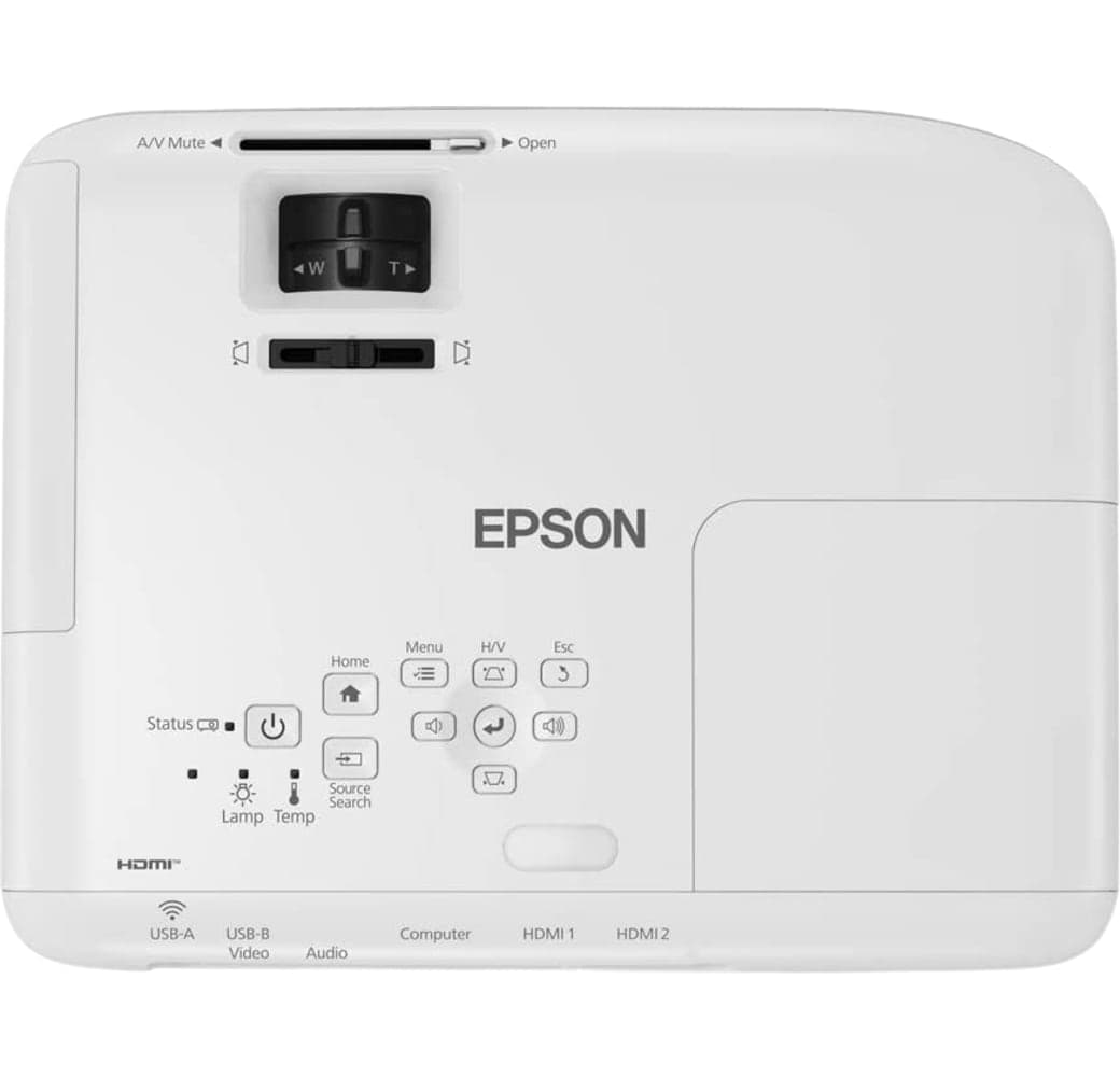 White Epson EB-FH06 Projector - Full HD.5