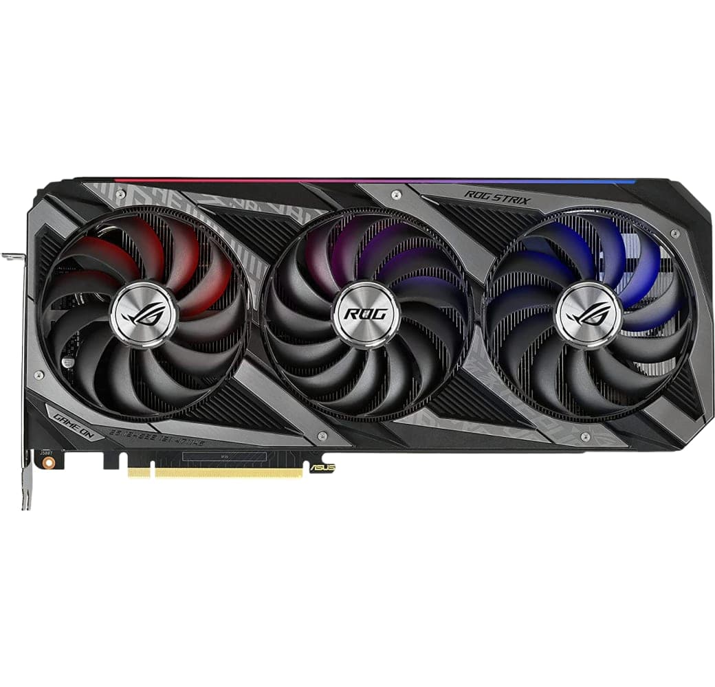 Black Asus GeForce RTX 3070 Ti ROG Strix 8G LHR Graphics Card.1