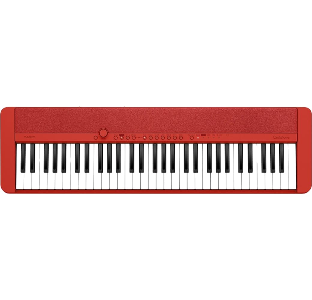 Rojo Piano digital portátil de 61 teclas Casio CT-S1.1