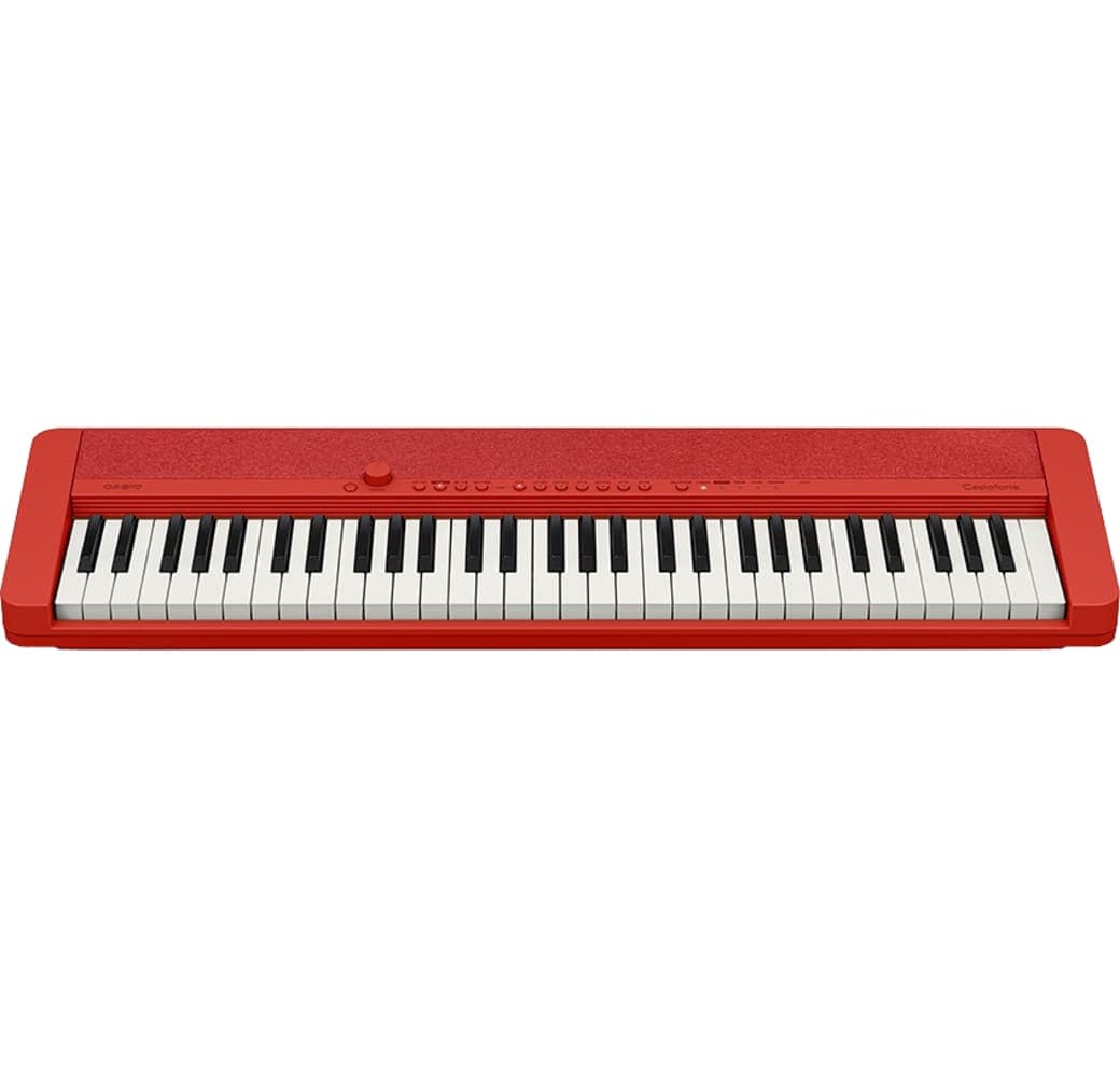 Rojo Piano digital portátil de 61 teclas Casio CT-S1.3