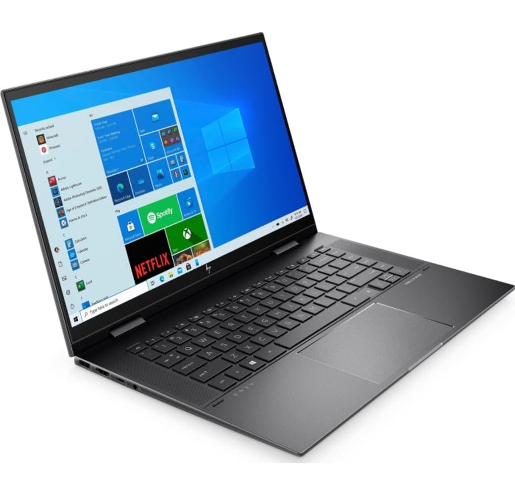 Nightfall Black HP Envy x360 15-eu0055ng Convertible - AMD Ryzen™ 5 5500U - 8GB - 512GB PCIe - AMD Radeon™ Graphics.2