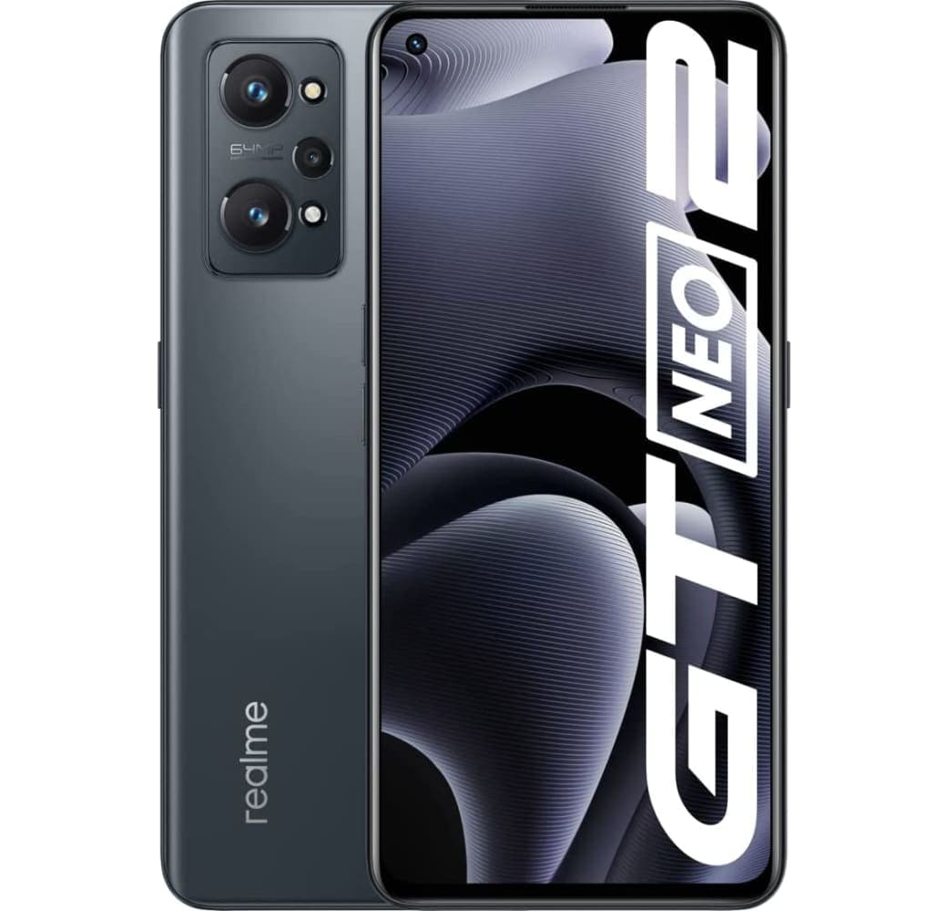 Schwarz Realme GT Neo 2 Smartphone - 128GB - Dual SIM.1