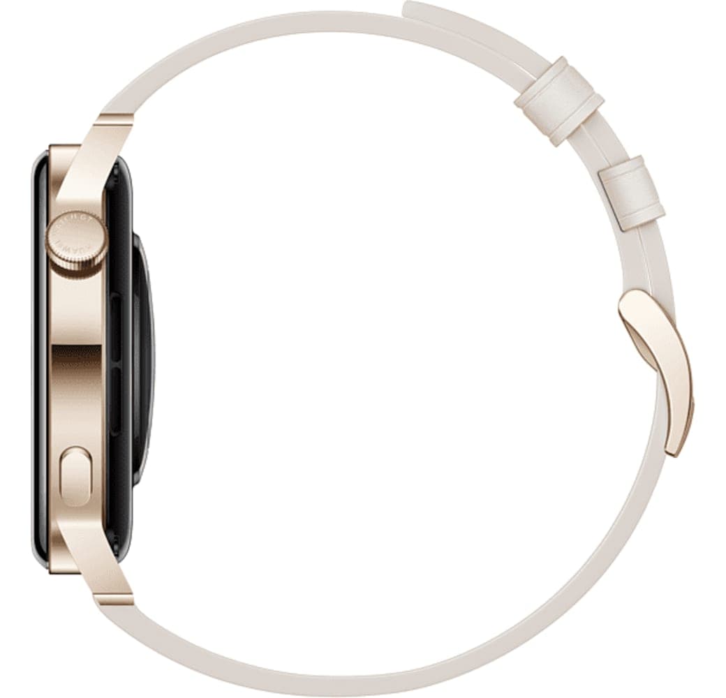 White Huawei Watch GT3 Smartwatch, Stainless Steel Case, 42mm.6