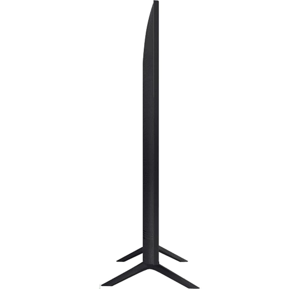 Black Samsung TV 75" 75AU7199 Crystal UHD 4K.4