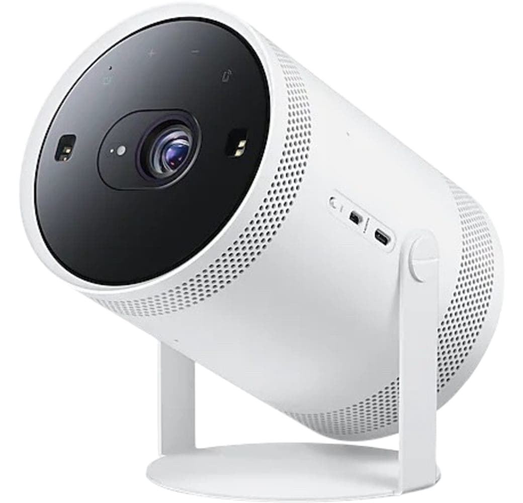 White Samsung Freestyle SP-LSP3BLAXXE Projector - Full HD.1