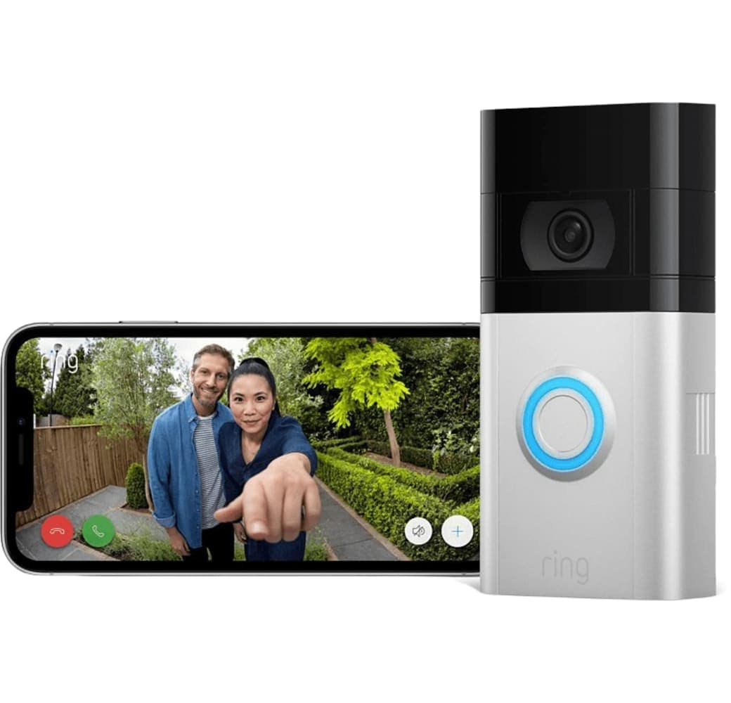 Black / Silver Ring Video Doorbell 4.2