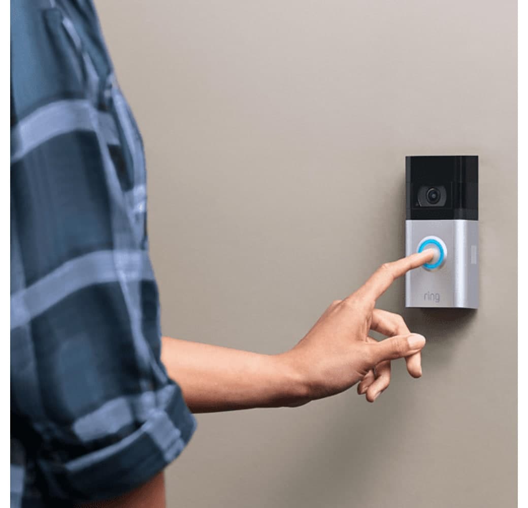 Black / Silver Ring Video Doorbell 4.3