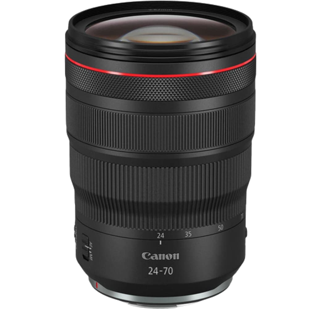 Schwarz Canon RF 24-70mm f/2.8 L IS USM Objektiv.1