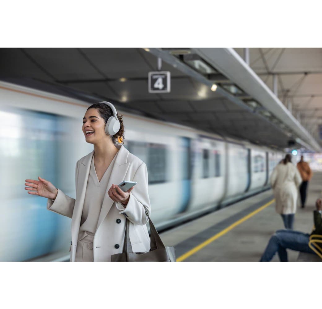 Plata Auriculares inalámbricos Sony WH-1000 XM5 con cancelación de ruido .5