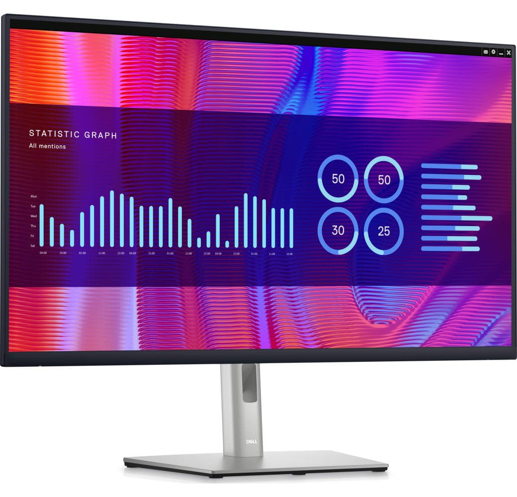Black Dell - 32" USB-C Hub Monitor – P3223DE P3223DE.2