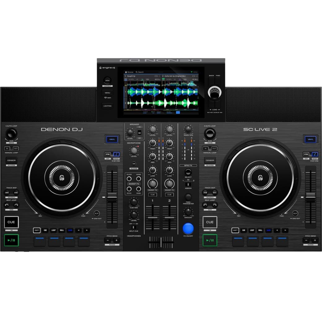 Schwarz Denon DJ SC Live 2 DJ Controller.1