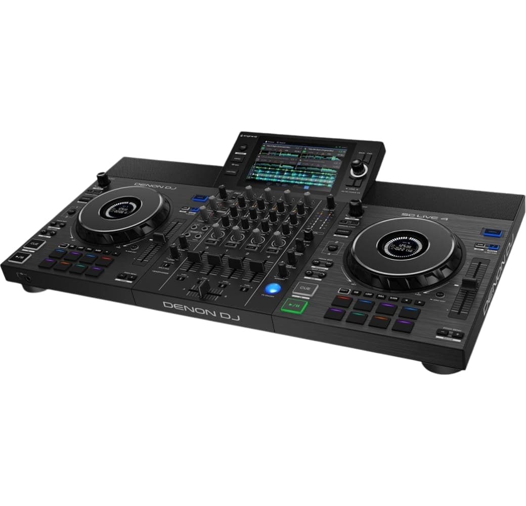 Black Denon Dj SC Live 4 DJ Controller.5
