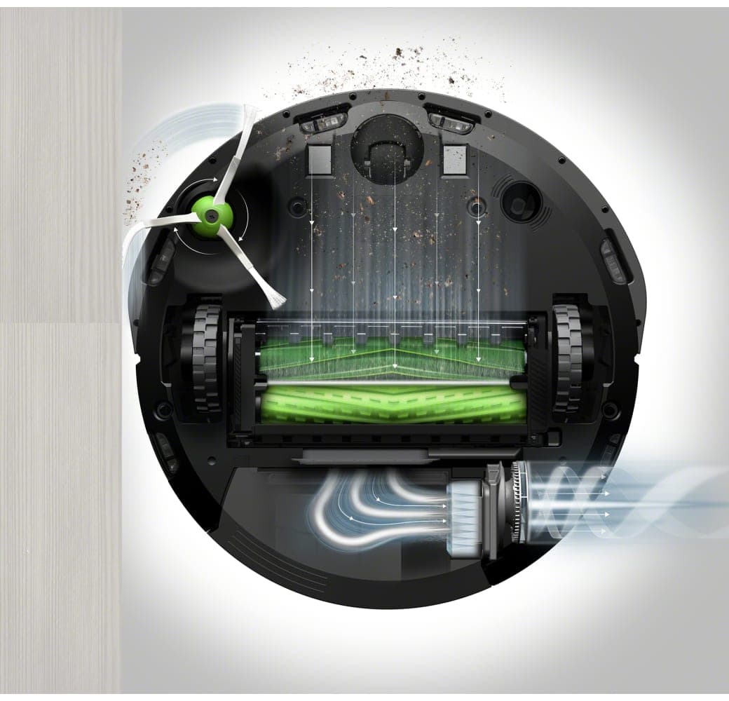 Schwarz iRobot Roomba i7 Saugroboter.5