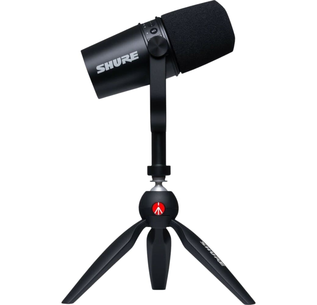 Black Shure MV7 Podcast Kit Microphone.2