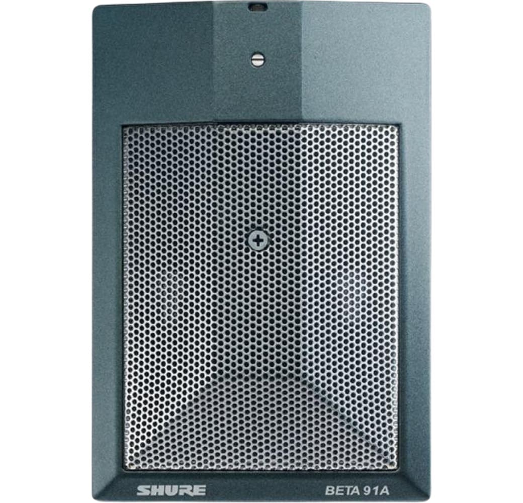 Hellblau Shure Beta 91A -Mikrofon.1