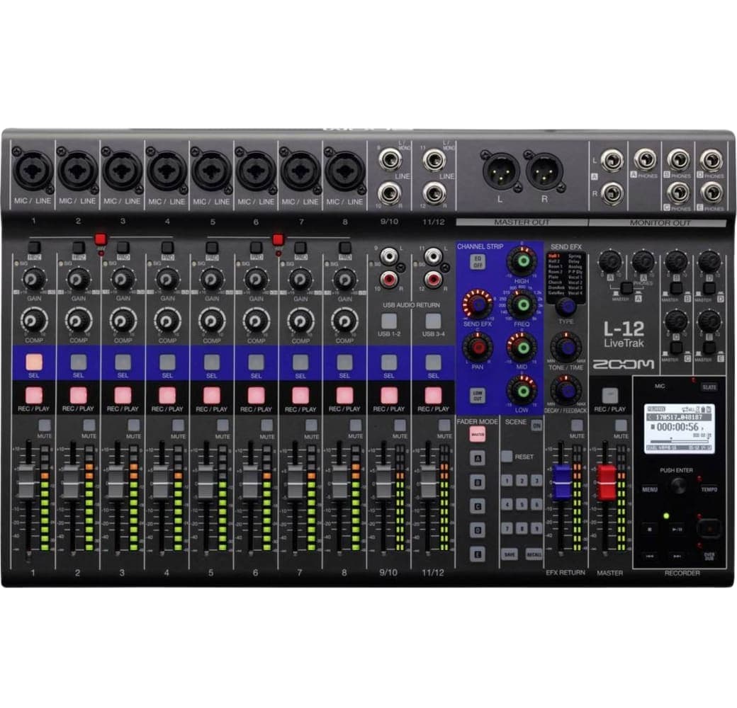 Negro Zoom L-12 Audio Recorder.1