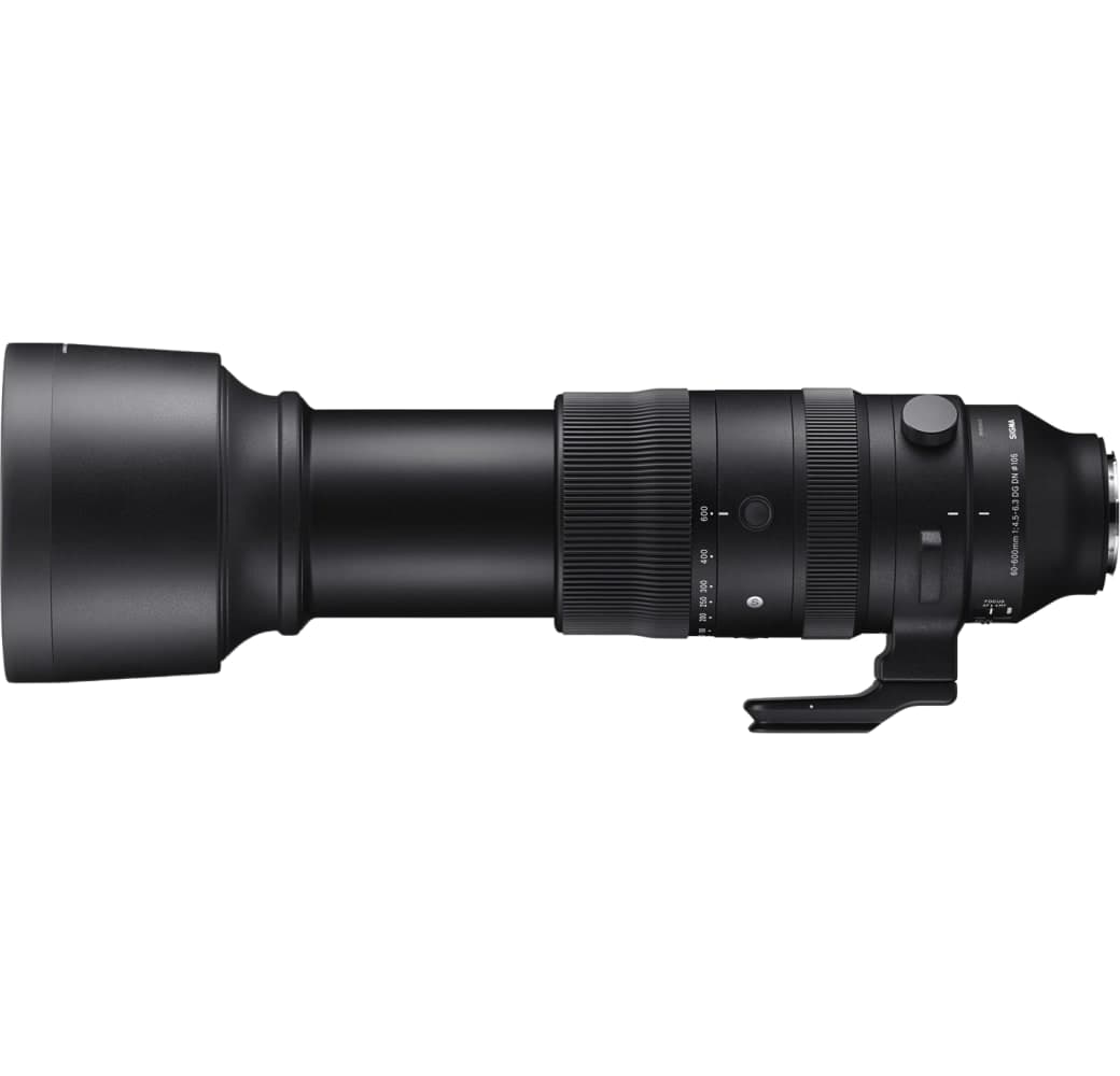 Black Sigma Sports 60-600mm 4.5-6.3 DG DN OS Sony FE mount.3