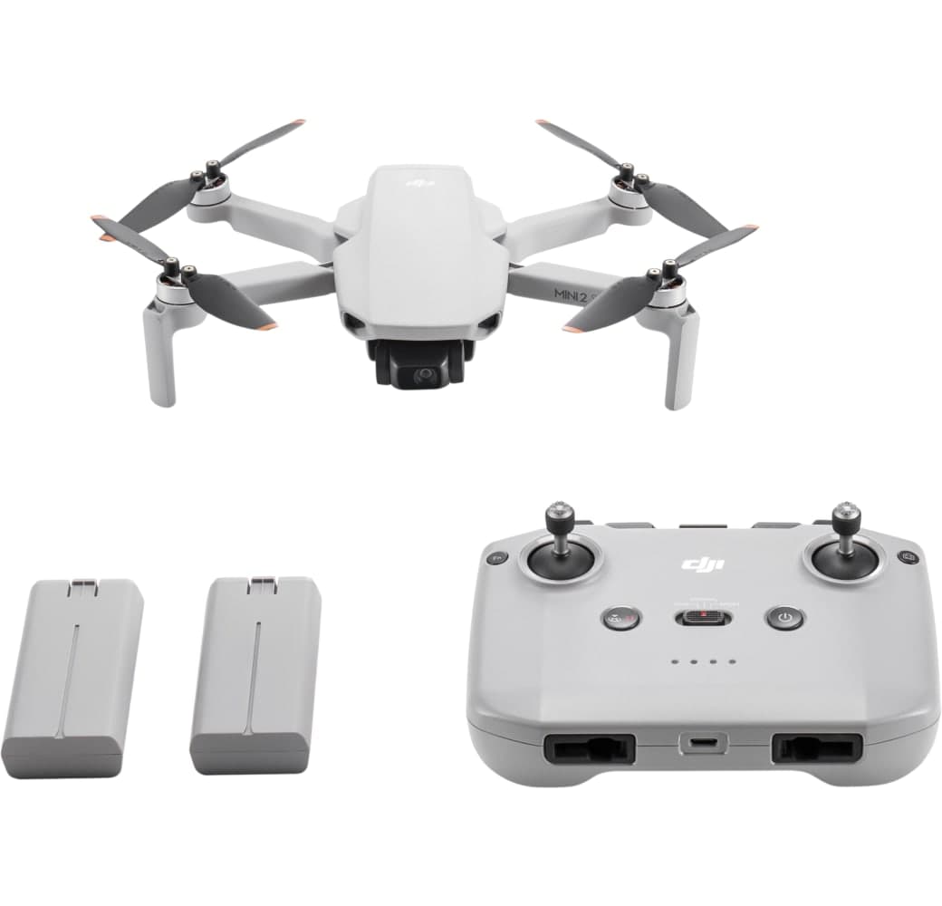Gray DJI Mini 2 SE Fly More Combo, Drone.1