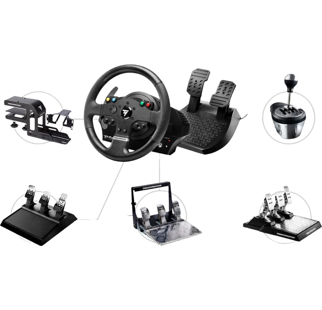 Schwarz Thrustmaster TMX Force Feedback Rennsport-Lenkrad.7