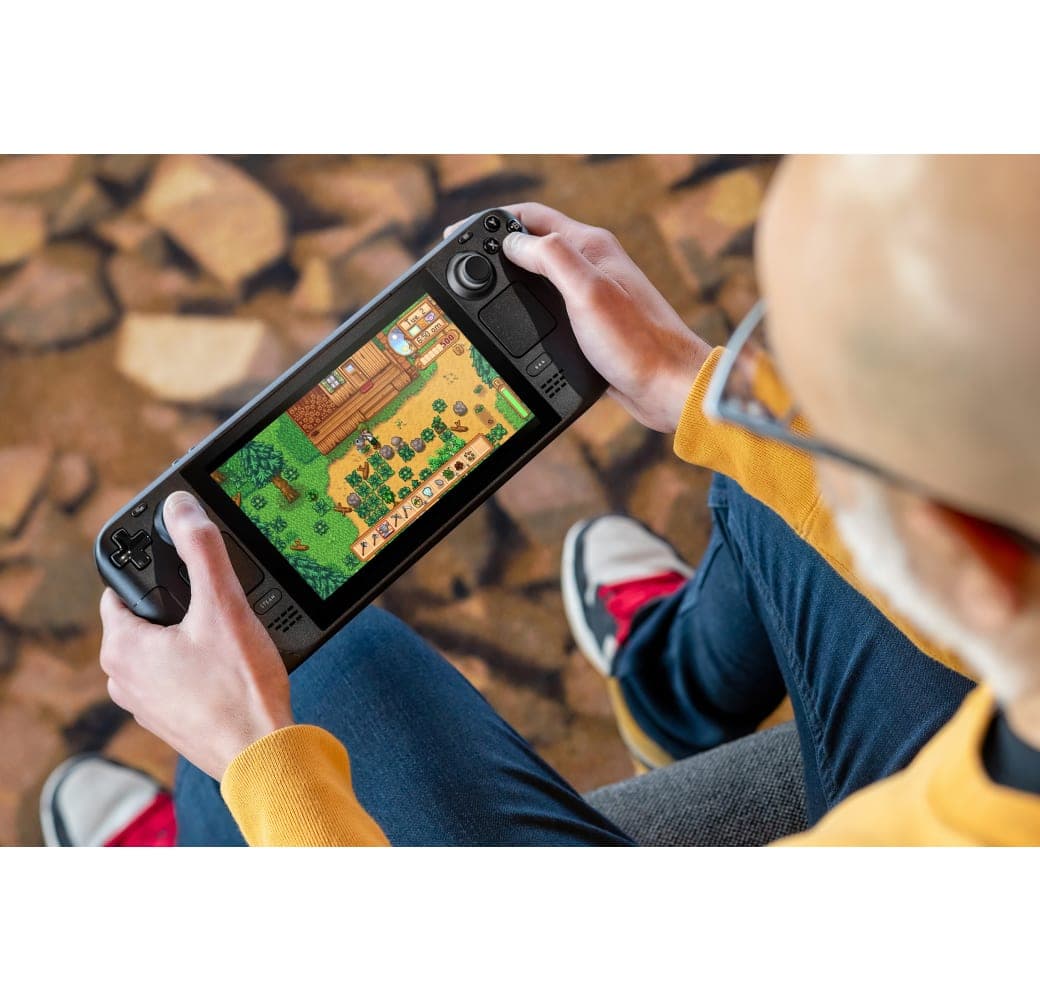 Black Valve Steam Deck 256GB Gaming Console.4