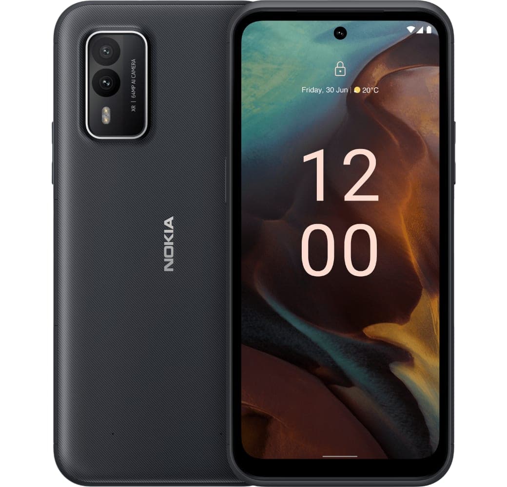 Schwarz Nokia Smartphone XR21 - 6GB - 128GB.1