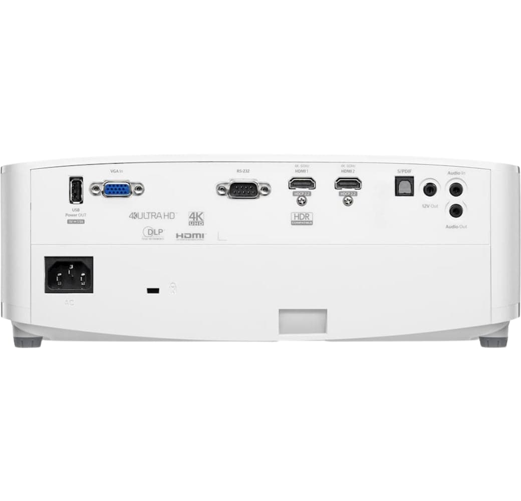 White Optoma UHD35 Projector - 4K UHD.5