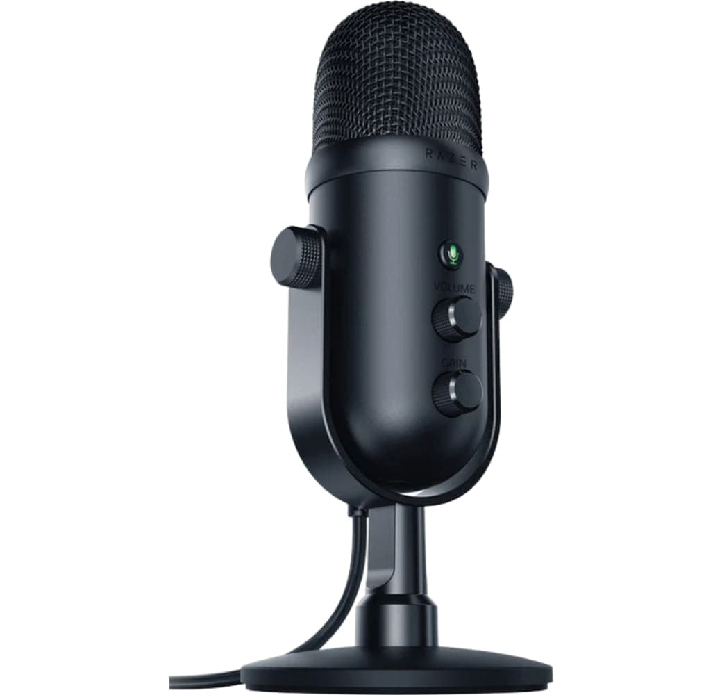 Schwarz Razer Seiren V2 Pro Professionelles Streaming- und Podcast-Mikrofon.4