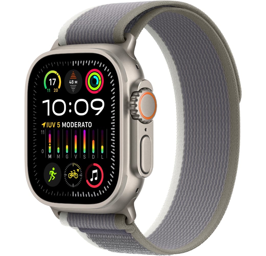 Grün/Grau Apple Watch Ultra 2 GPS + Cellular, Titangehäuse, 49 mm.1