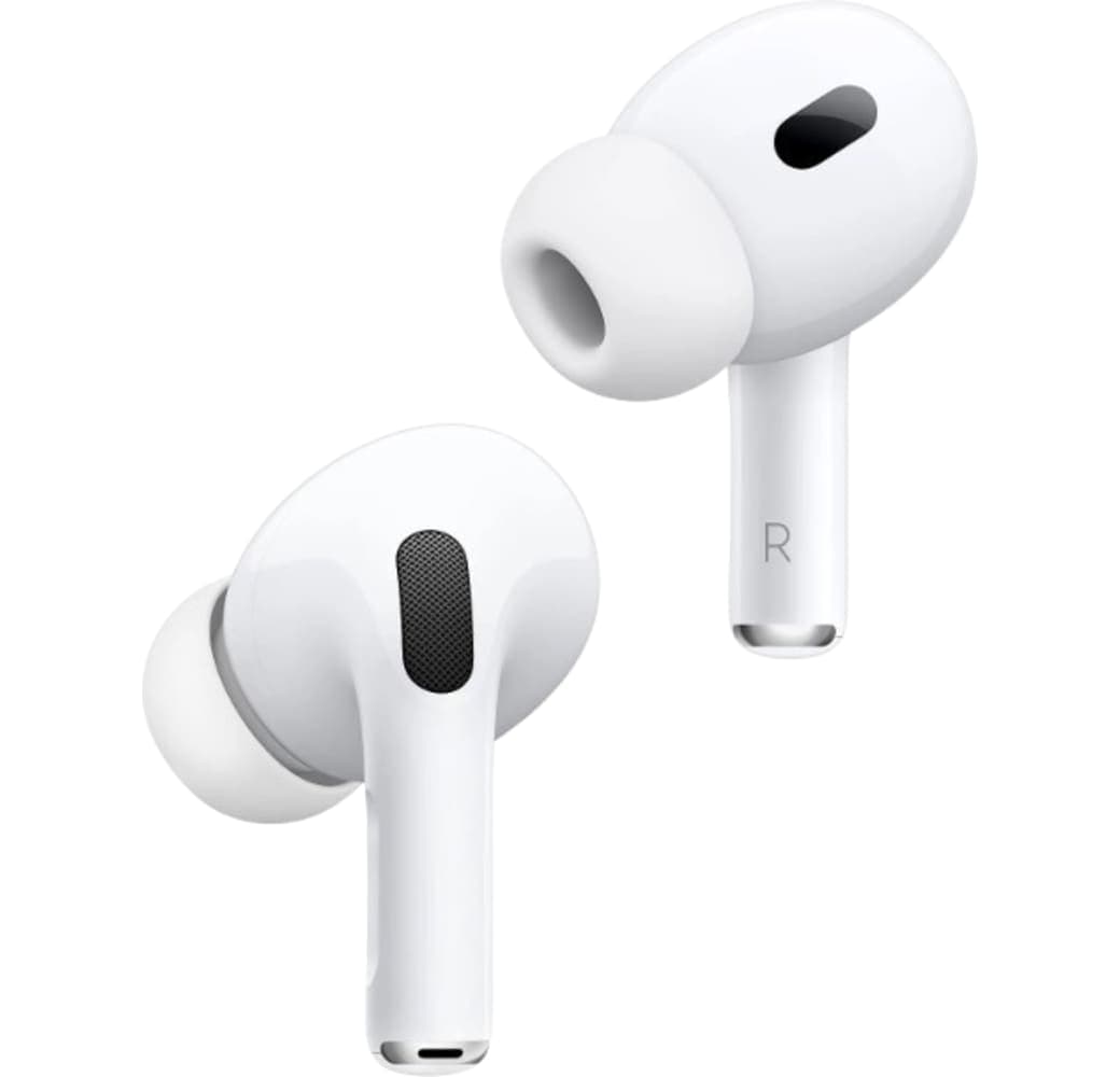 Wit Apple Airpods Pro 2 met USB-C in-ear Bluetooth koptelefoon.2