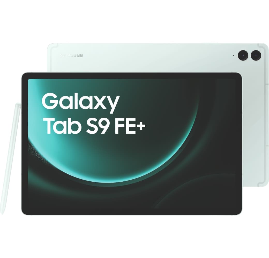 Light Green Samsung Tablet, Galaxy Tab S9 FE + - WiFi - Android - 128GB.1