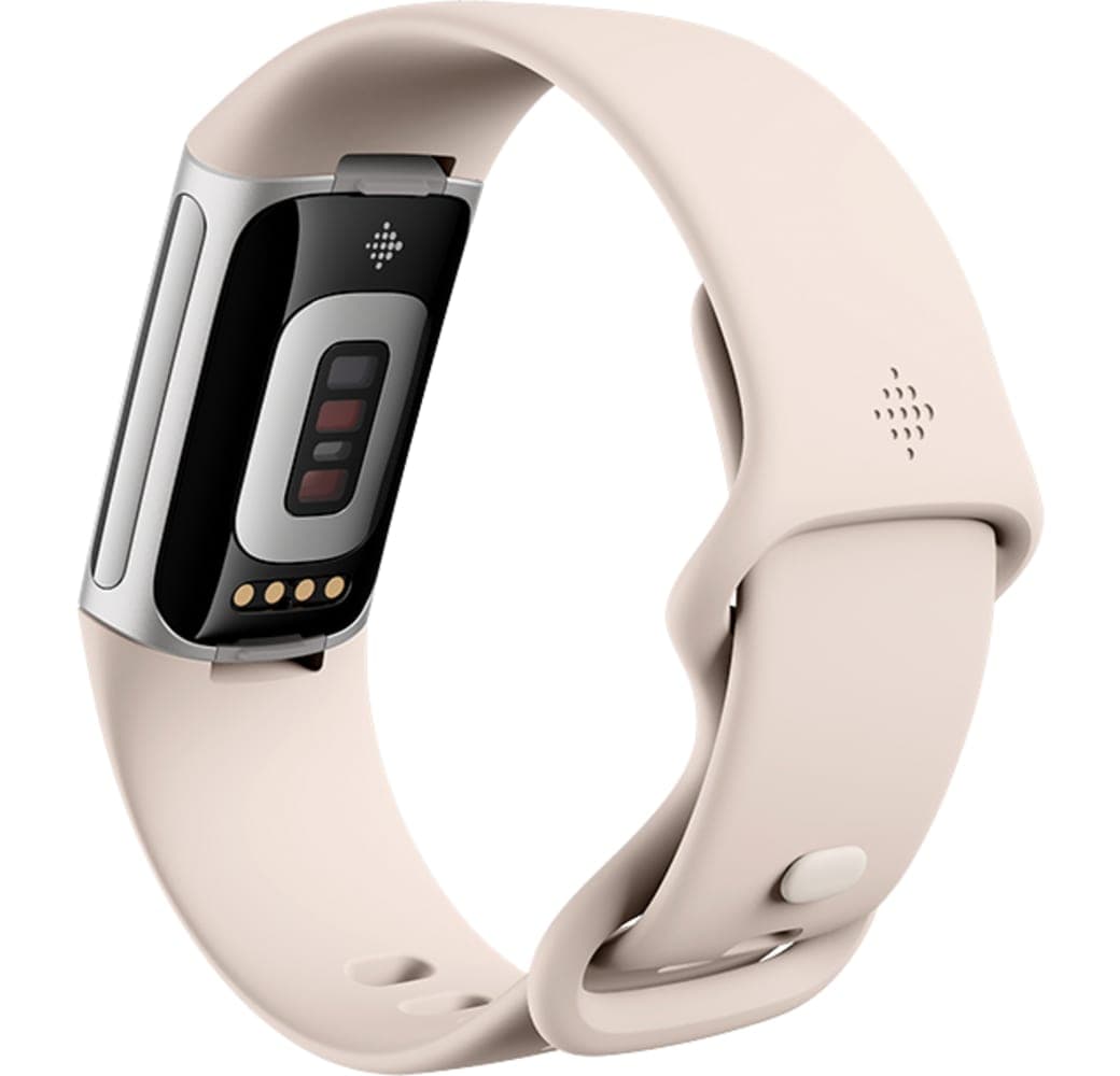 Porcelain Fitbit Charge 6 , Stainless Steel Case, 40.5.4