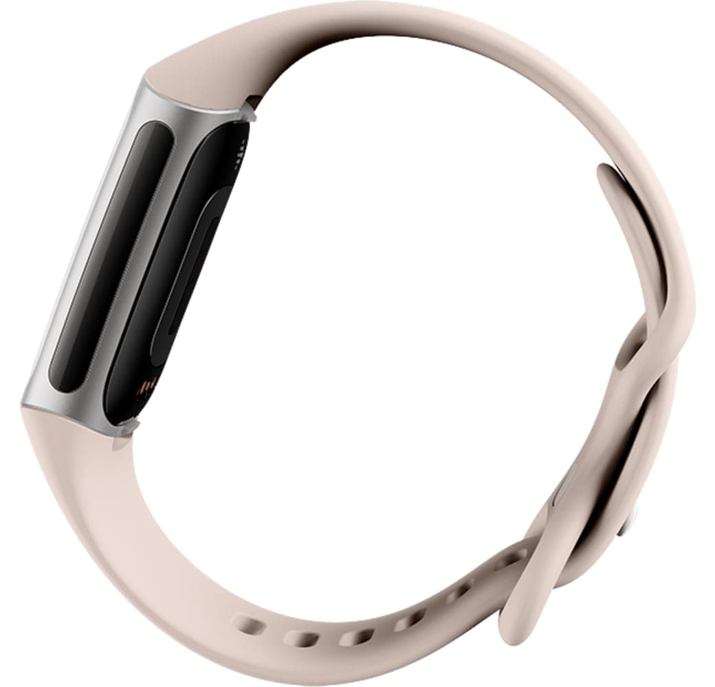 Porcelain Fitbit Charge 6 , Stainless Steel Case, 40.5.5