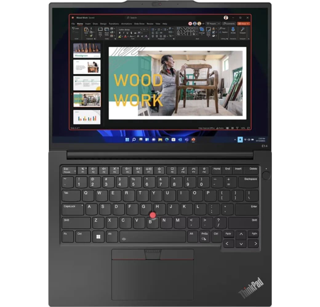 Black Lenovo ThinkPad E14 G5 Laptop - Intel® Core™ i5-1335U - 8GB - 256GB SSD - Intel® Iris® Xe Graphics.5