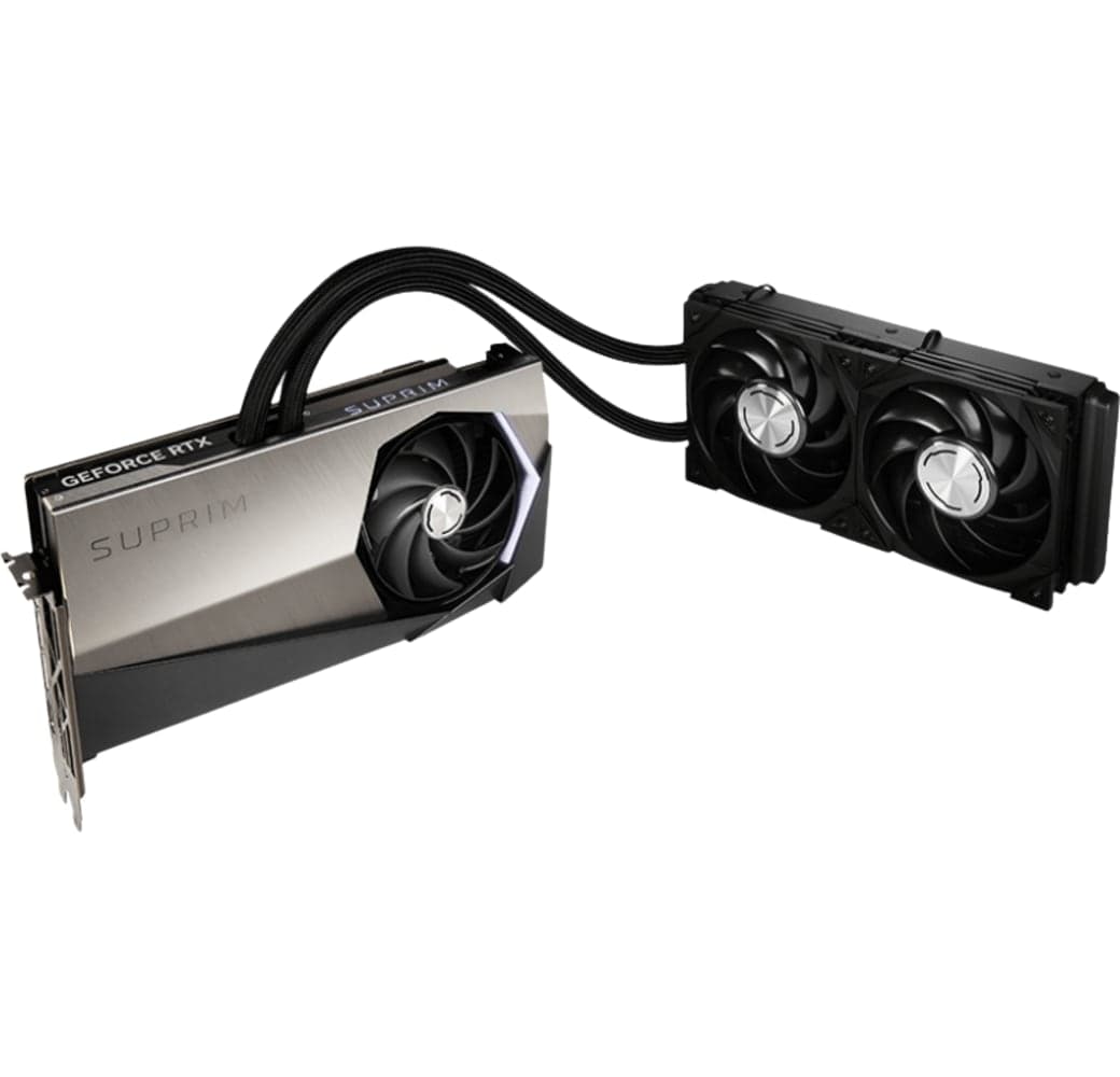 Silver MSI GeForce RTX 4090 Suprim Liquid X 24GB Graphics Card.2