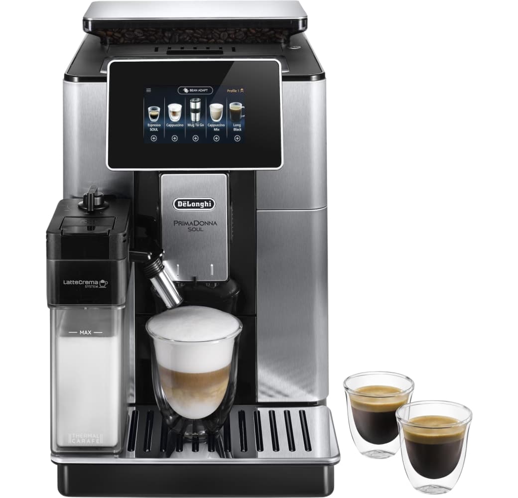 Black De'Longhi PrimaDonna Soul ECAM610.75.MB Coffee Machine.1