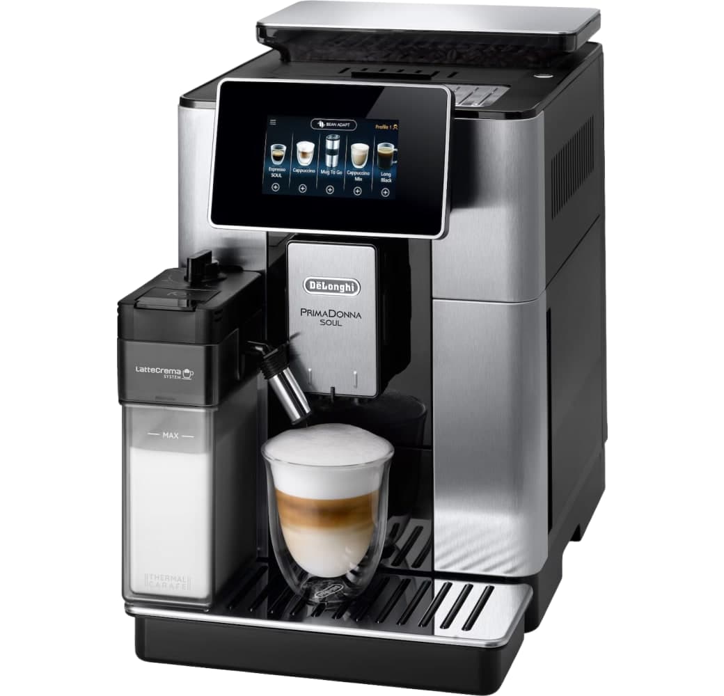 Black De'Longhi PrimaDonna Soul ECAM610.75.MB Coffee Machine.2