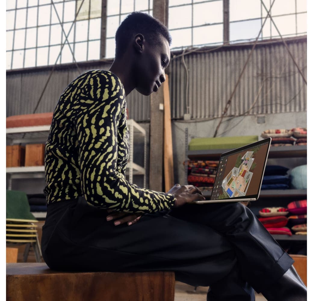 Space Grey MacBook Air 13" - Apple M3 Chip 8GB Memory 256GB SSD - Integrated 8-core GPU.6