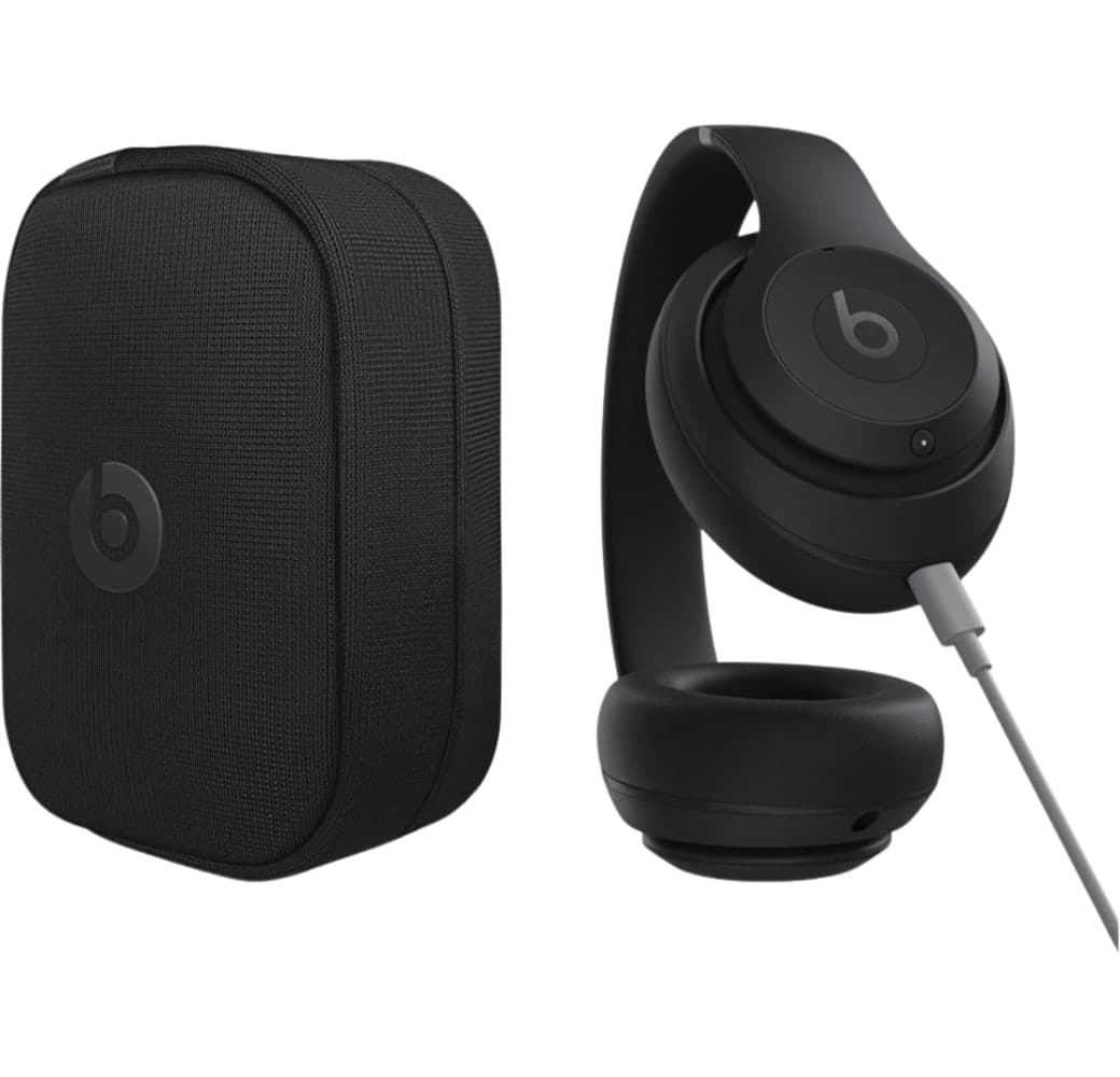 Black Beats Studio Pro Over-ear Bluetooth Headphones.5