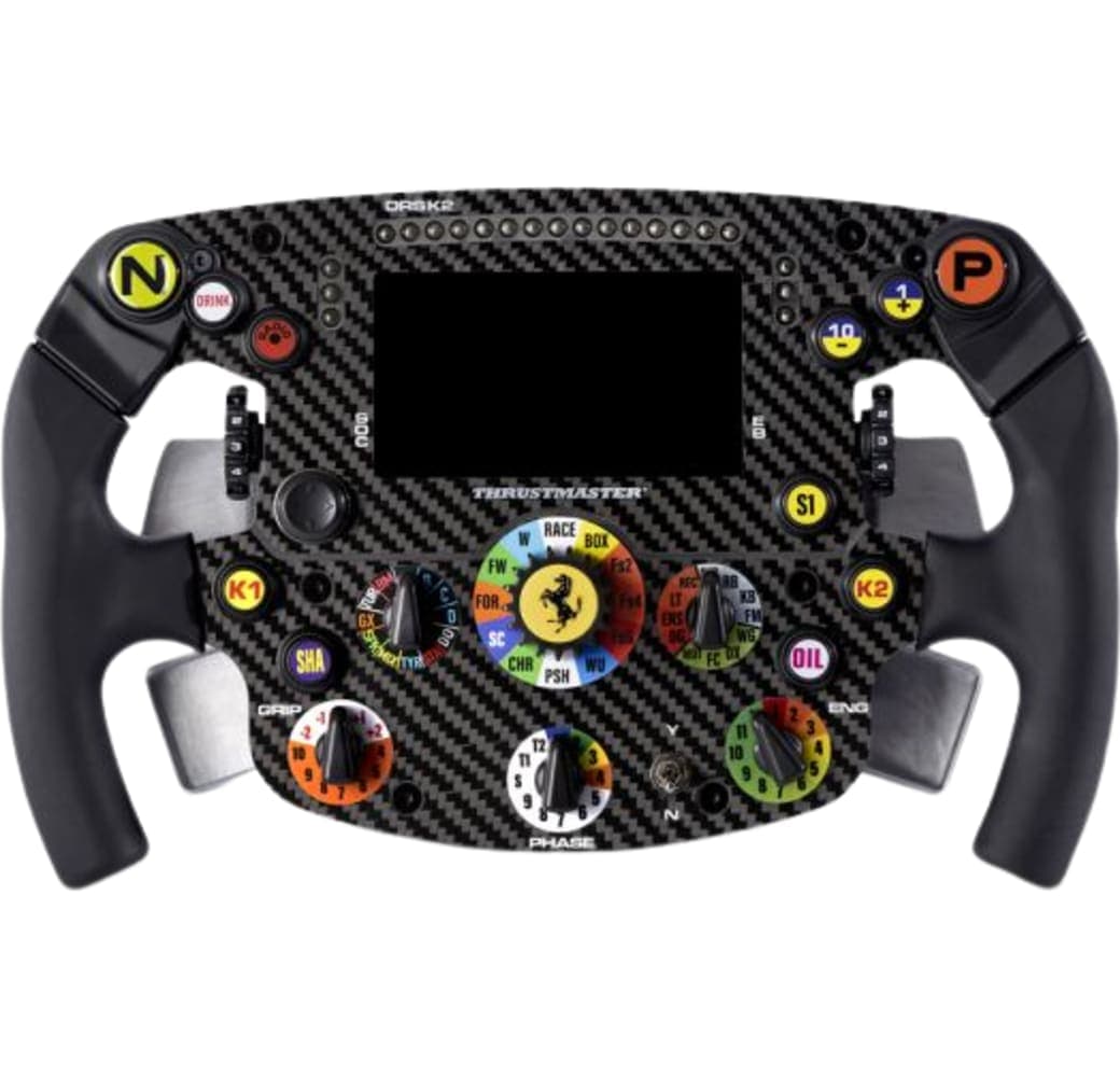 Black Thrustmaster Formula Wheel Add-On Ferrari SF1000 Edition Racing Steering Wheel.3