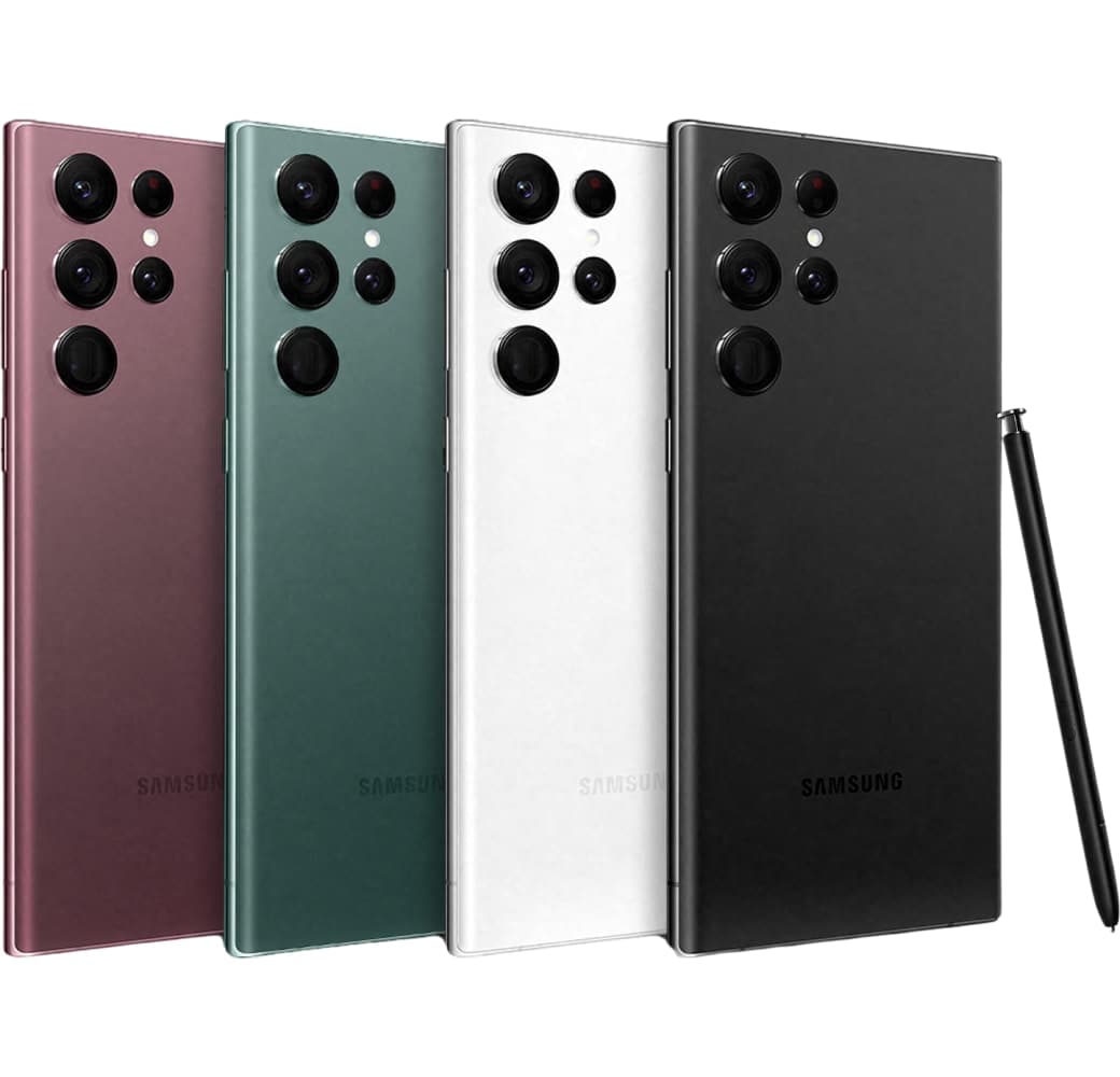 Schwarz Samsung Galaxy S22 Ultra Smartphone - 512GB - Dual SIM.3