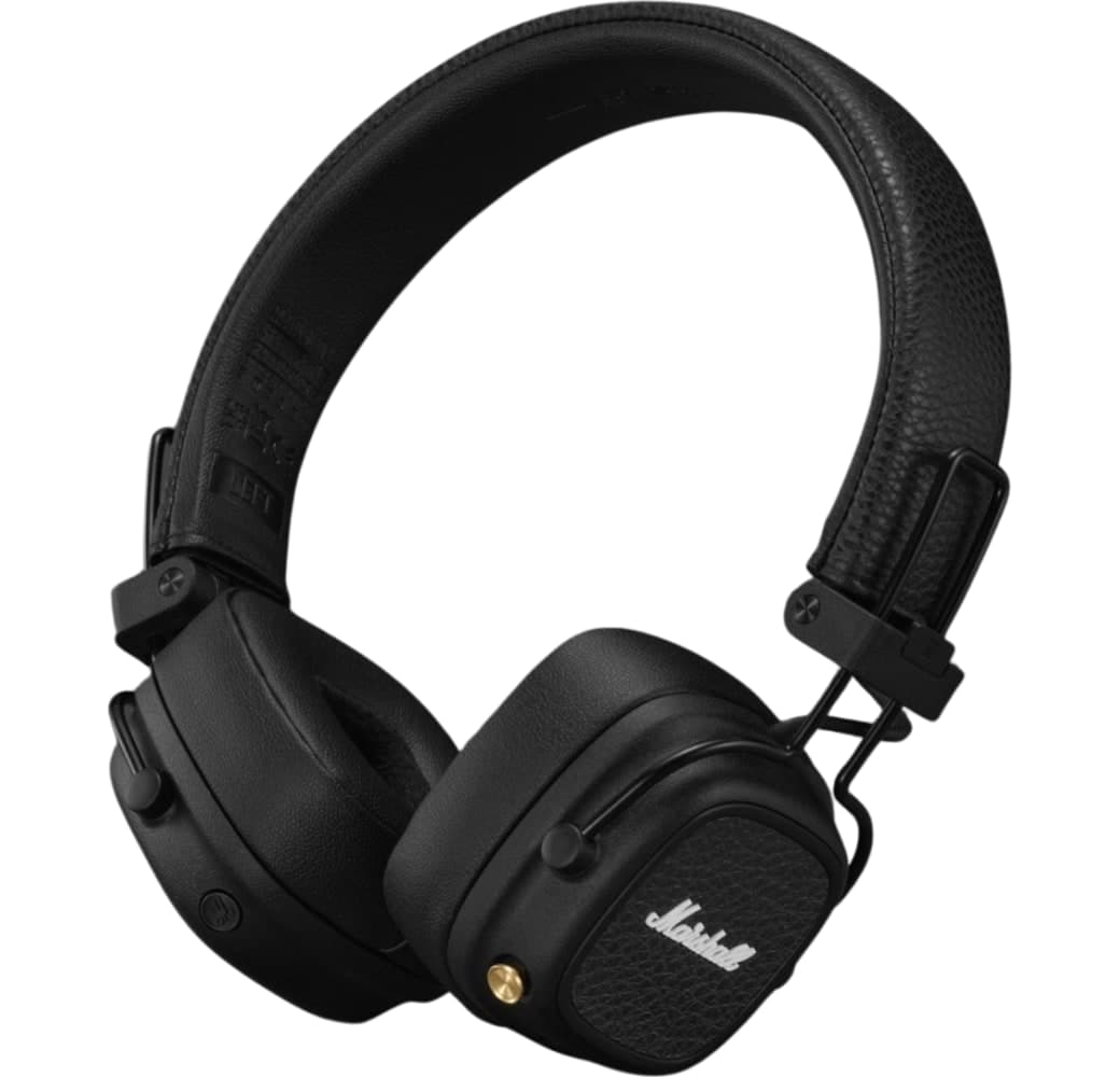 Schwarz Marshall Major V On-ear Bluetooth Kopfhörer.1
