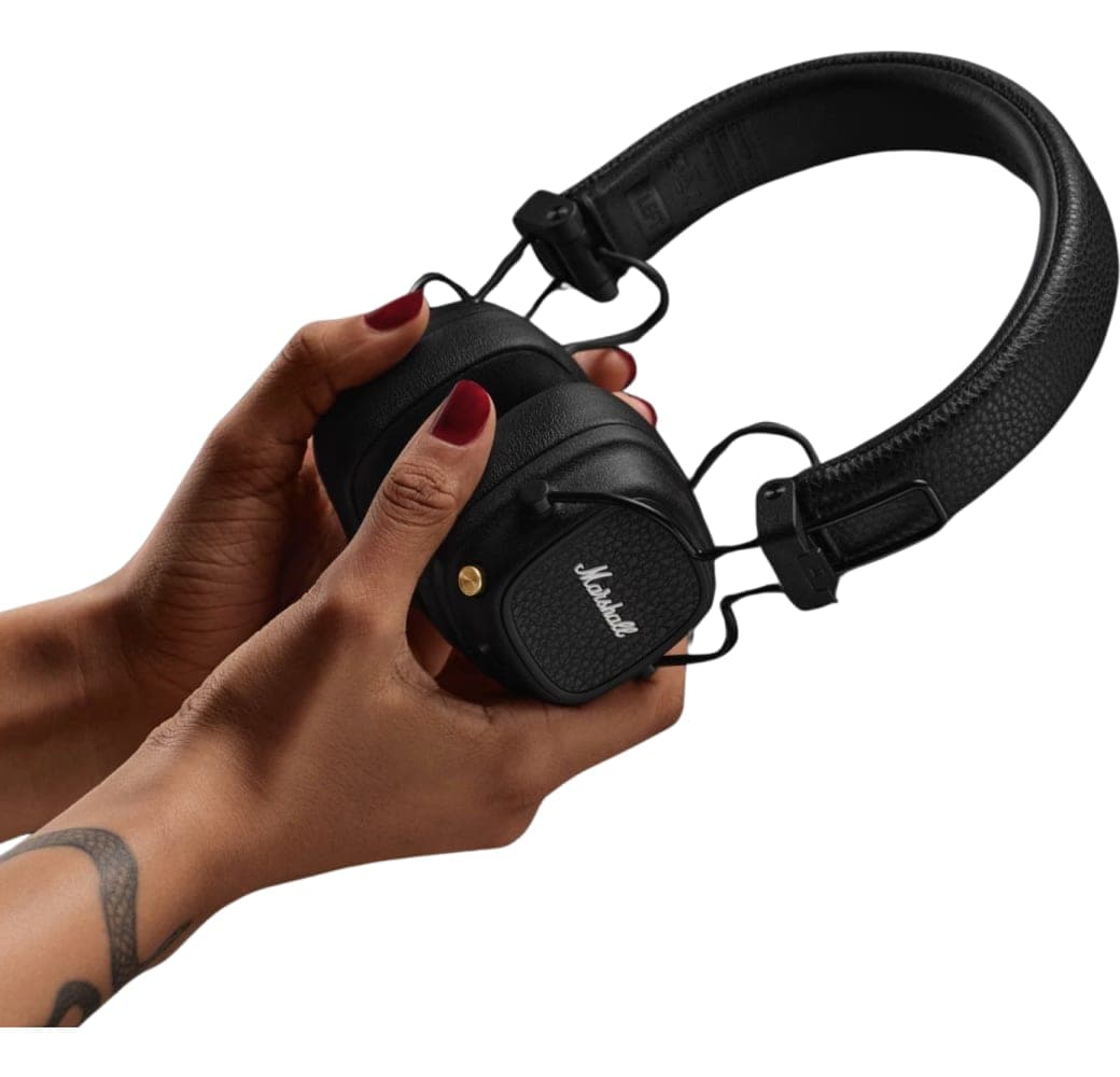 Schwarz Marshall Major V On-ear Bluetooth Kopfhörer.2