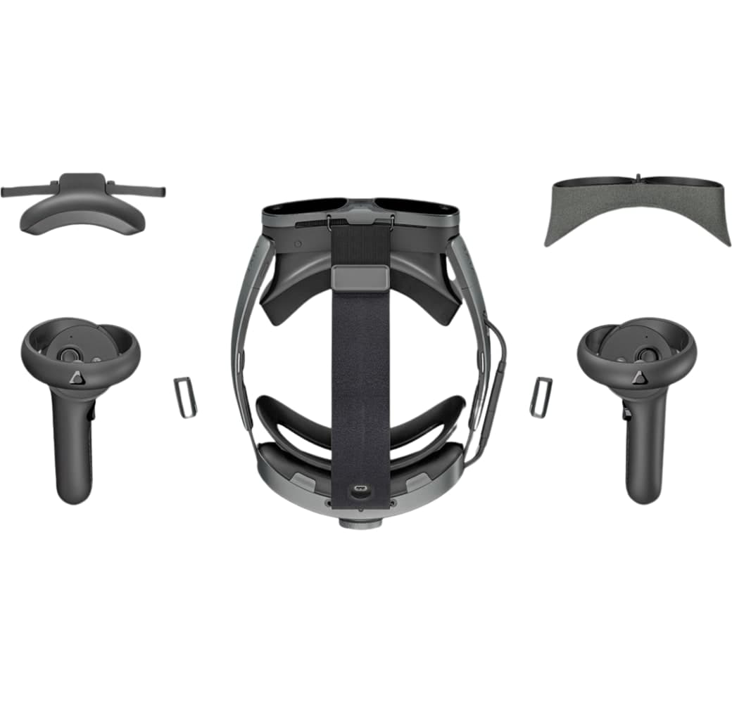 Schwarz HTC Vive XR Elite - Business Edition VR Brille Deluxe Pack.2